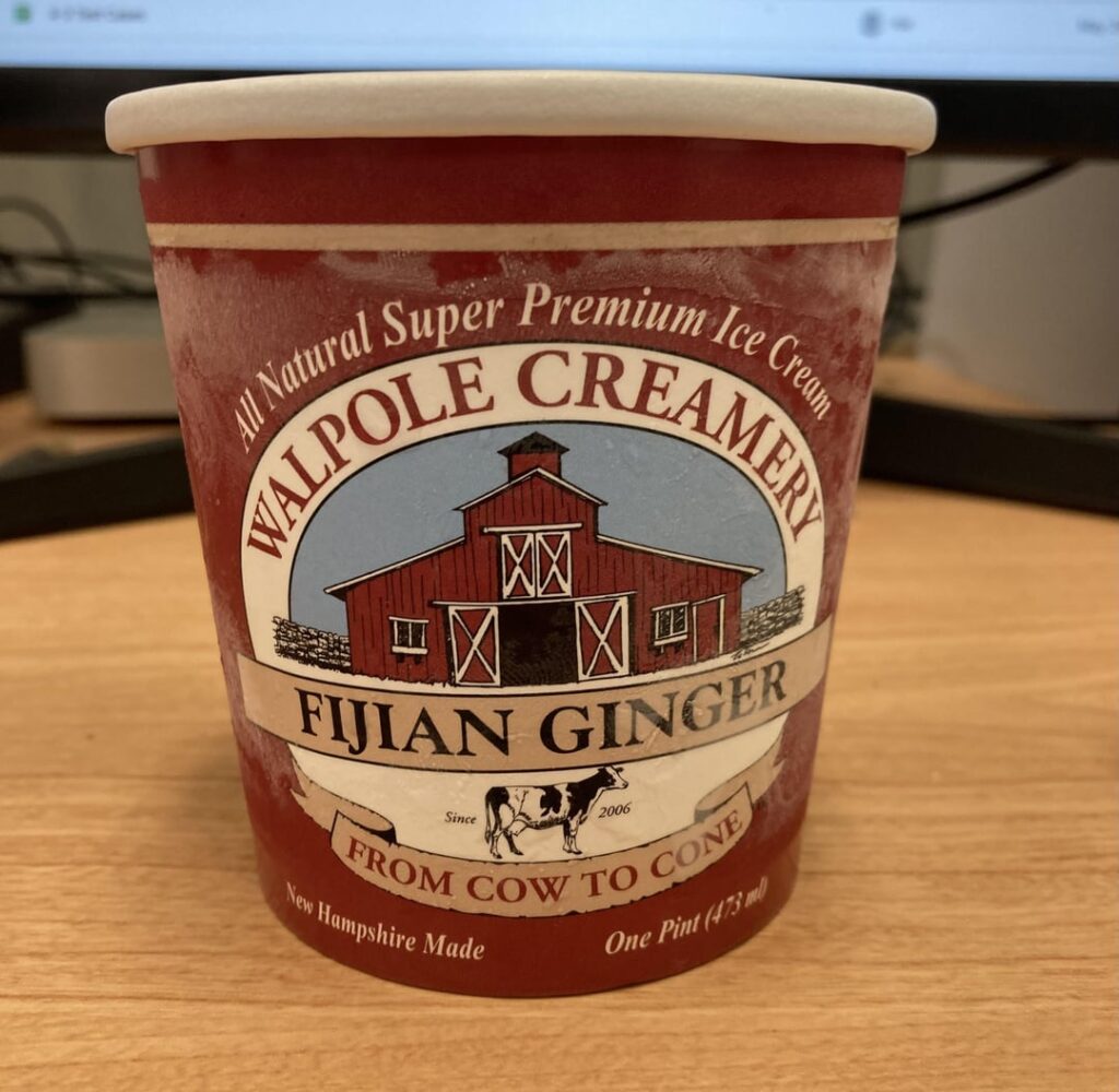 Wowwww… I stopped in NH on my way back home and came upon this. As a big ginger fan, this is incredible. Also, only 3 ingredients