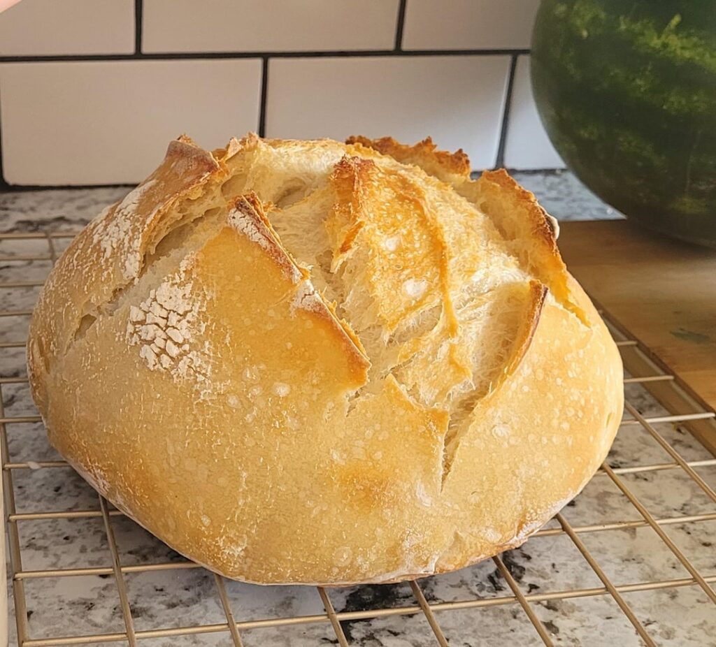 First sourdough loaf