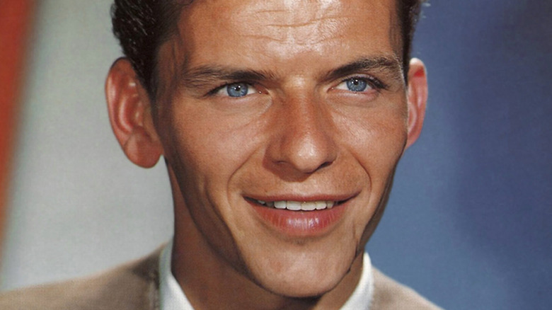 Frank Sinatra smiling