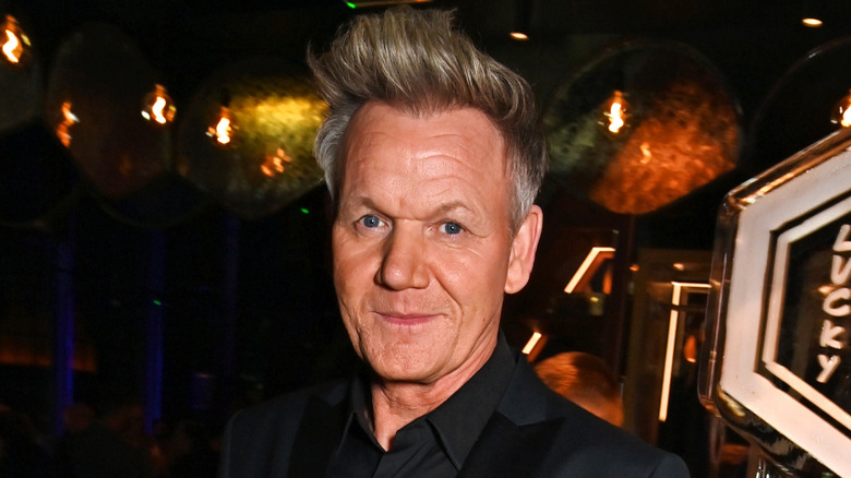 Gordon Ramsay smiling