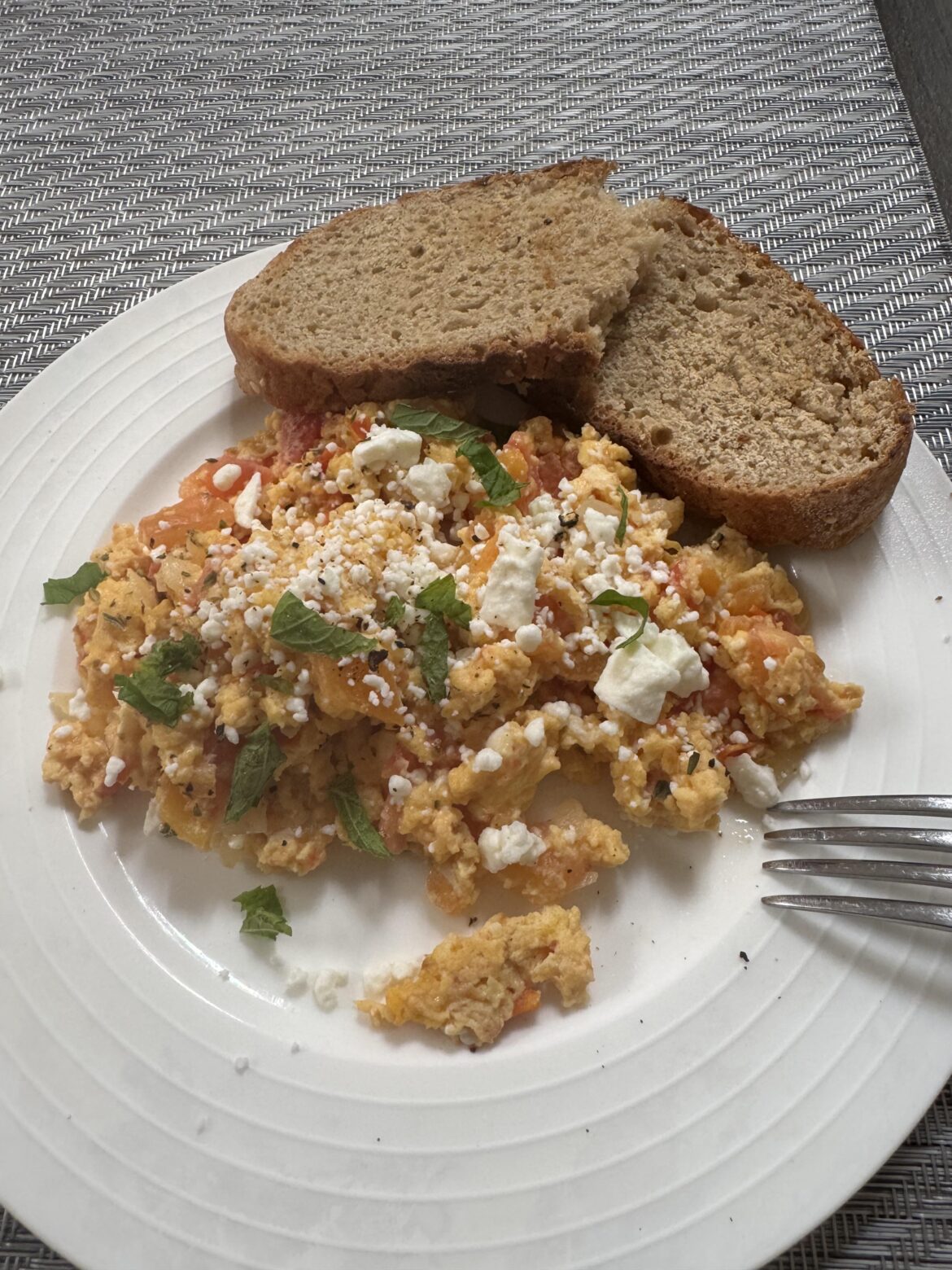 Breakfast is different when you are a teacher on break