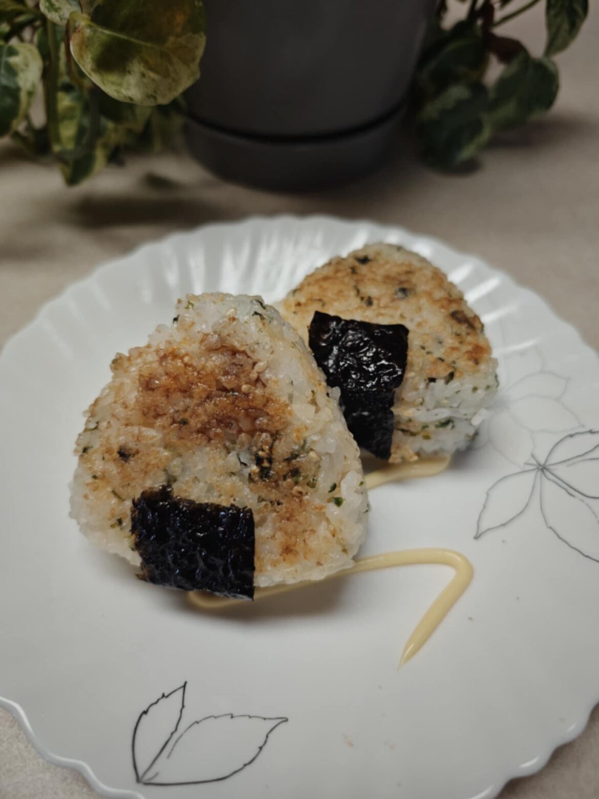 first time making yaki onigiri, did I get it right?
