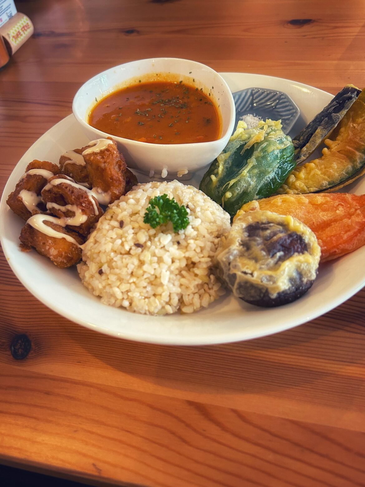 Throwback to this delicious vegan meal from Japan this spring