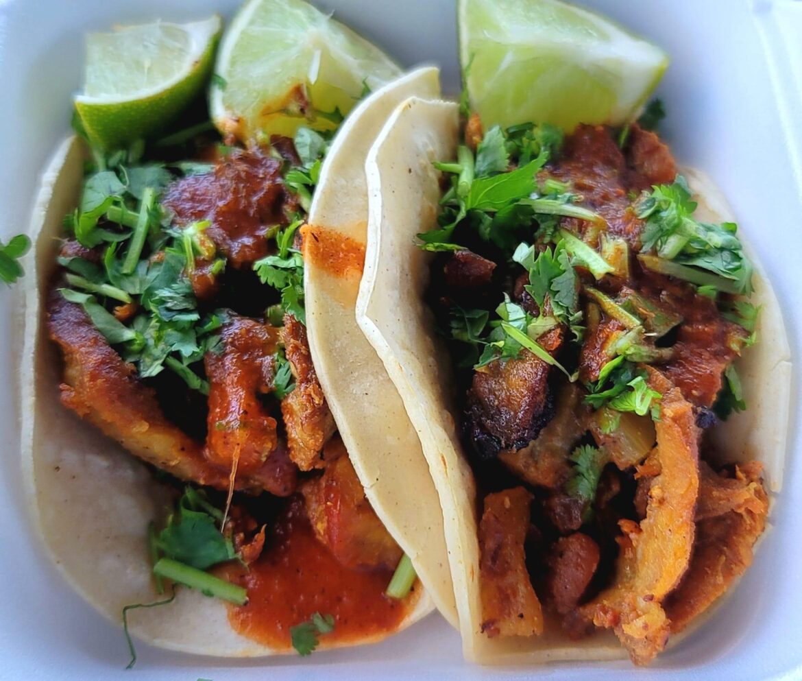 Tacos Al Pastor from La Costa Taqueria in Salinas, CA