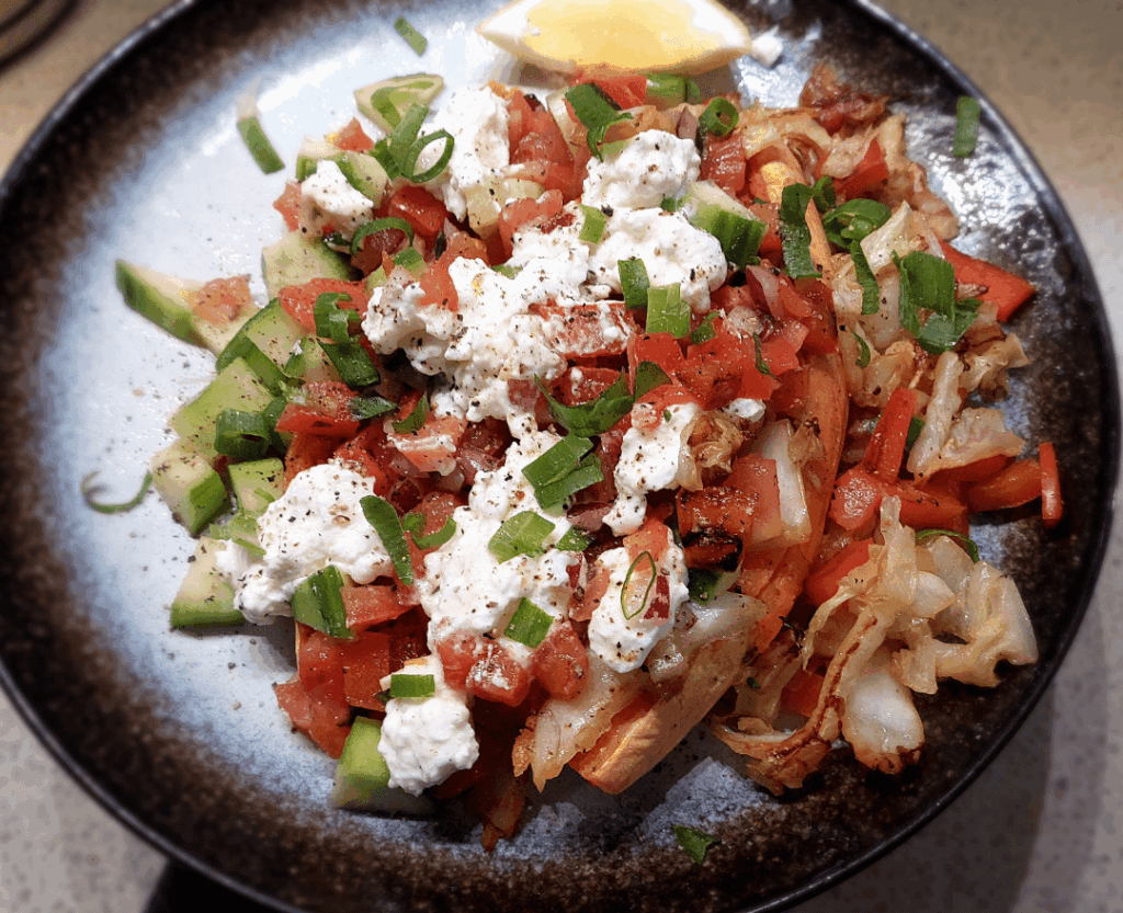 My 100th loaded sweet potato