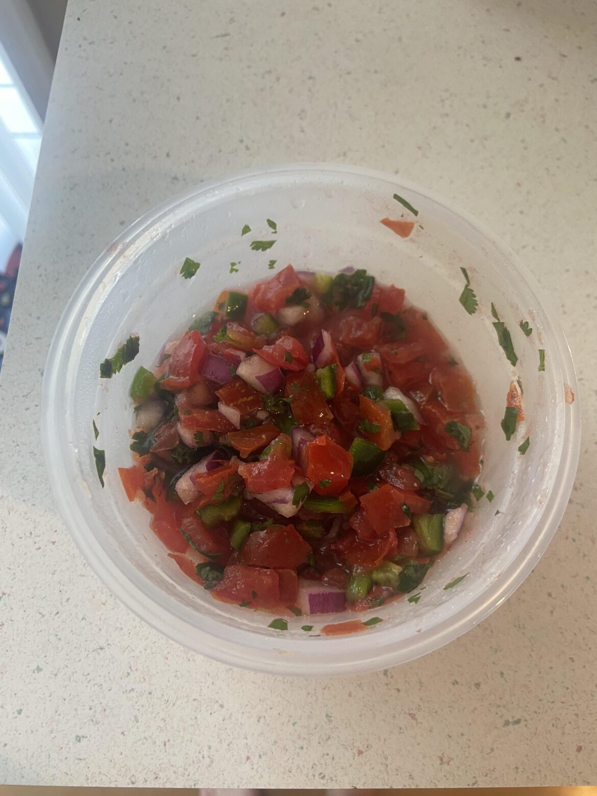 Small batch of Pico de Gallo