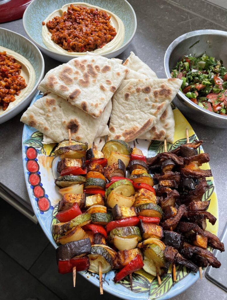 A little hummus feast