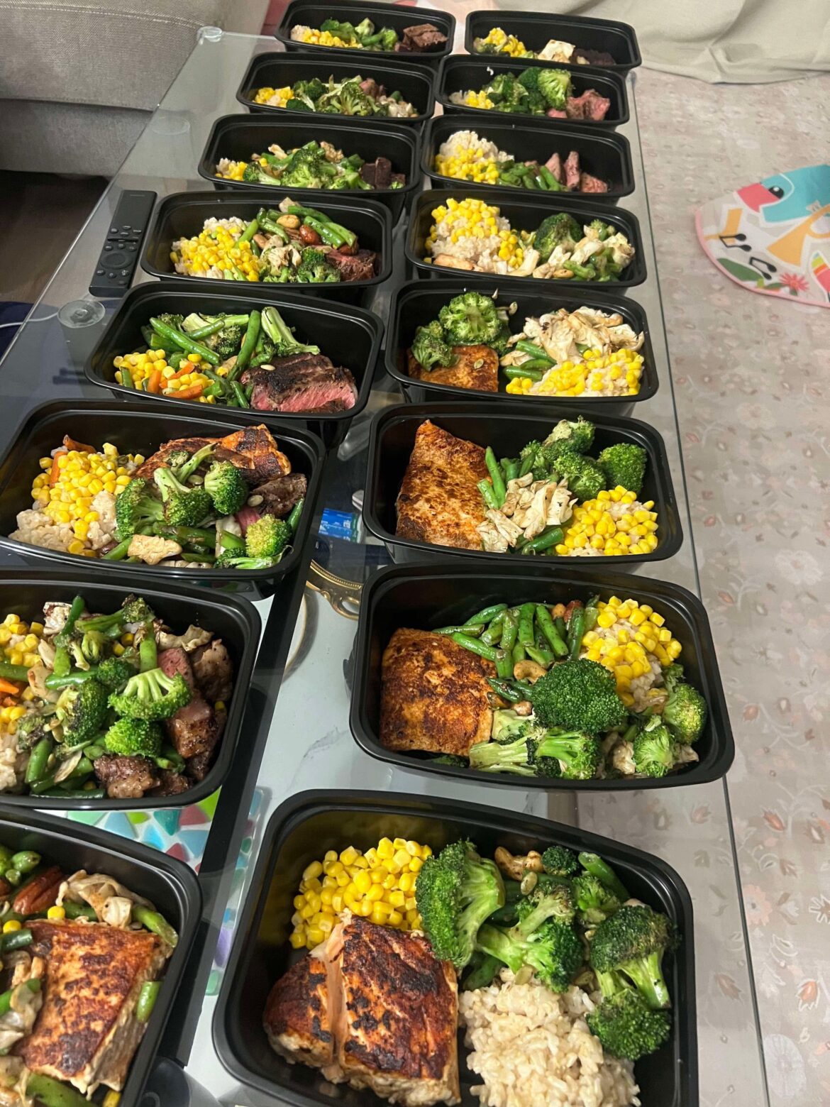 30 grams of protein each