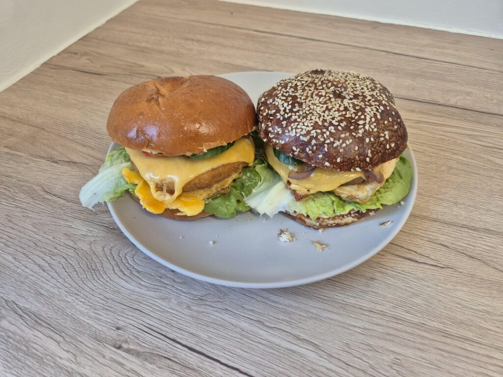 Veggie-Cheesburger