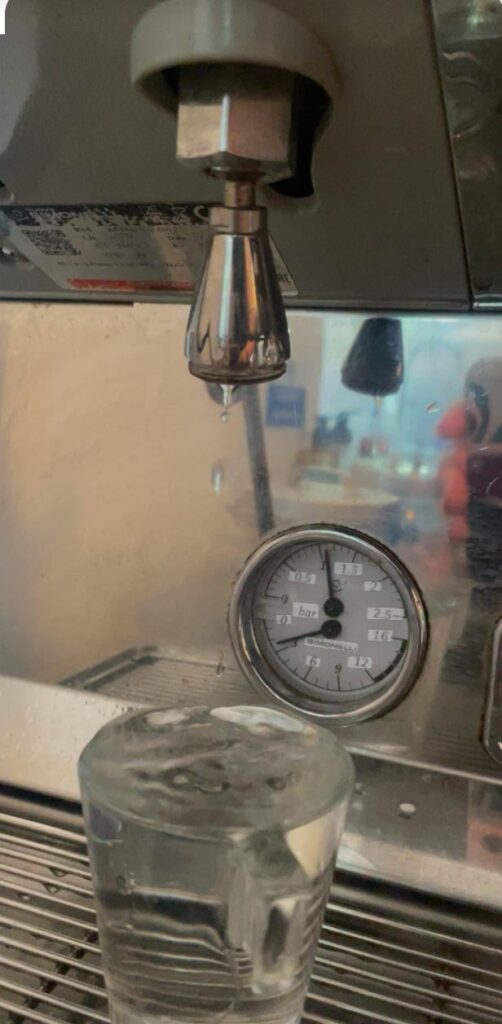 Coffee machine dripping