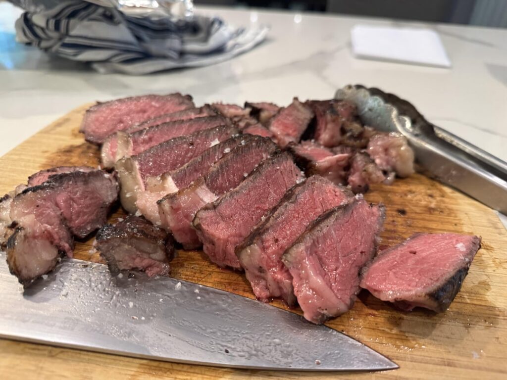 Ribeye a few nights ago