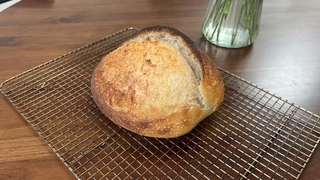 Finally a good loaf of sourdough