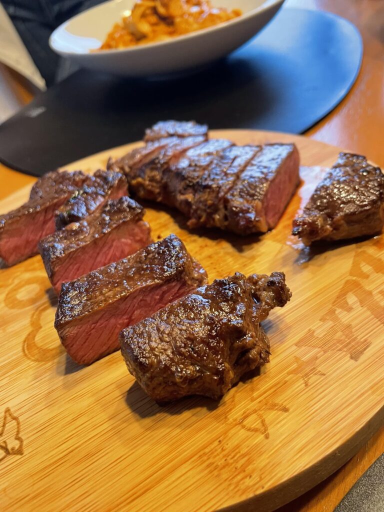 My first steak
