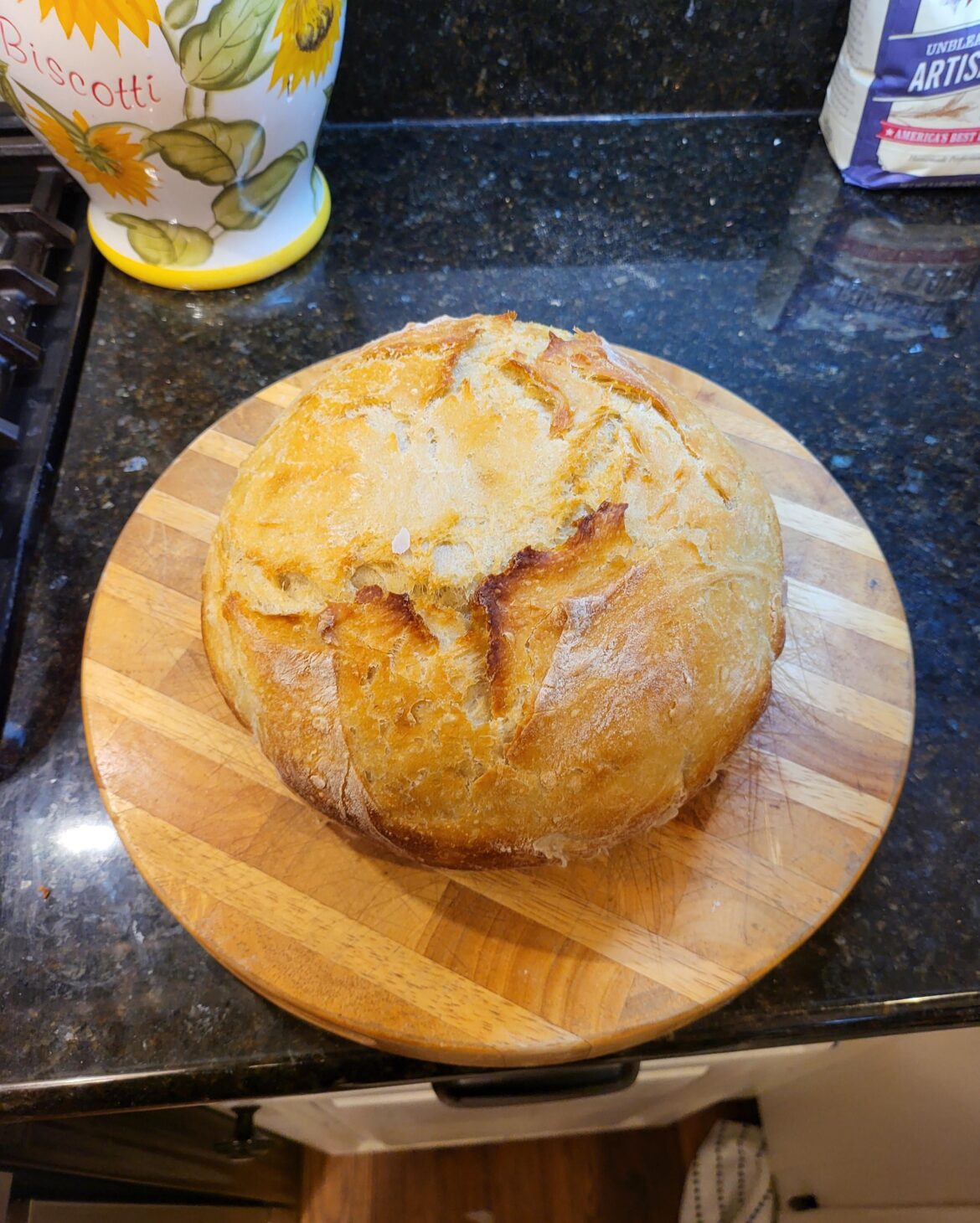 First Loaf Ever. Was delicious.