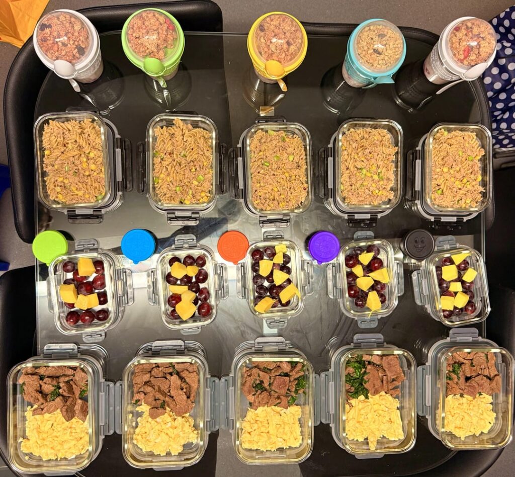 My highest protein week yet!