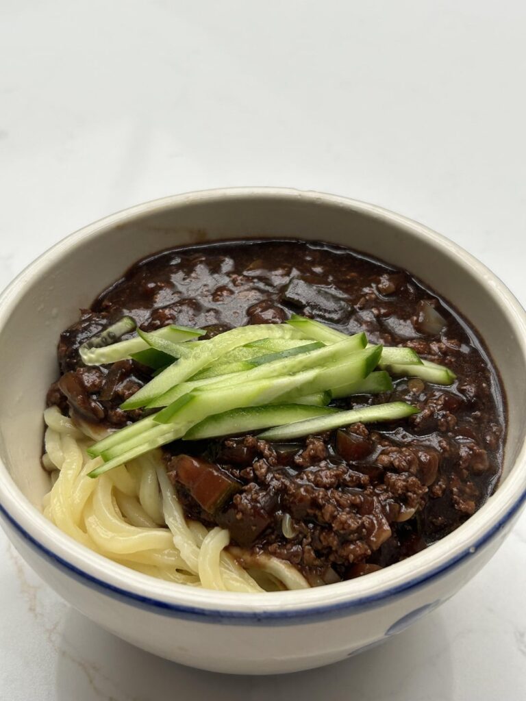 First time making jjajangmyeon