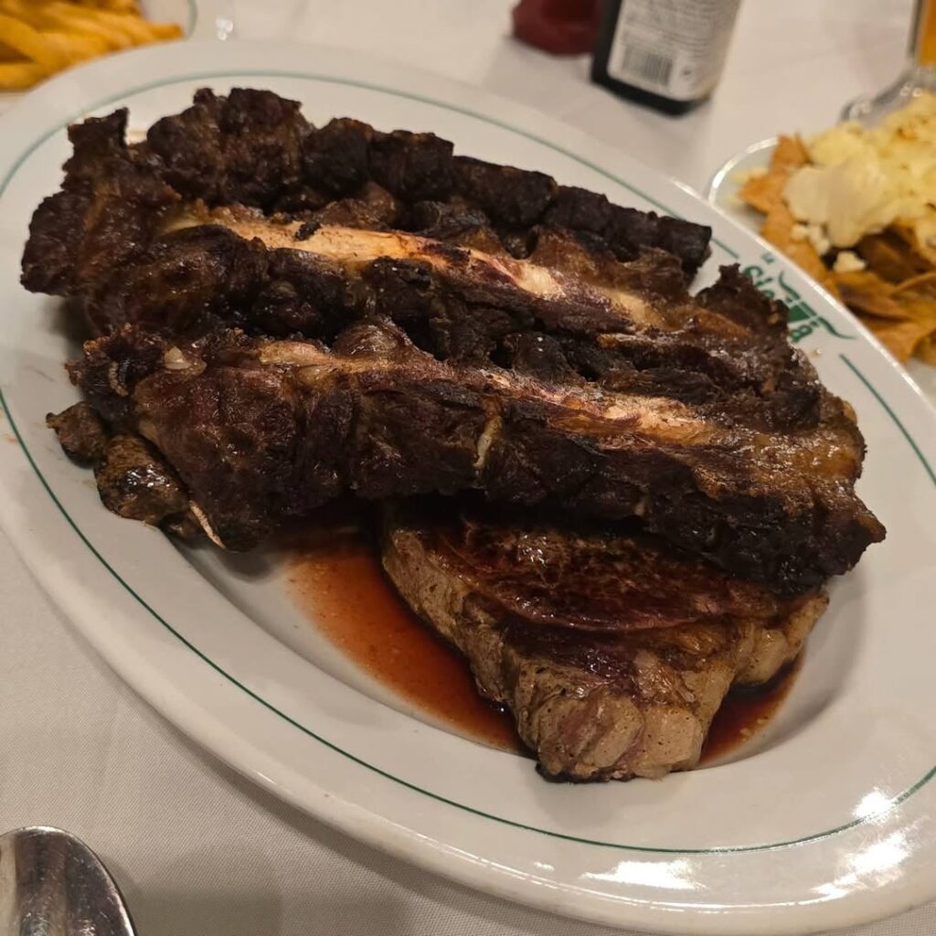 Mexican steakhouse meat pile