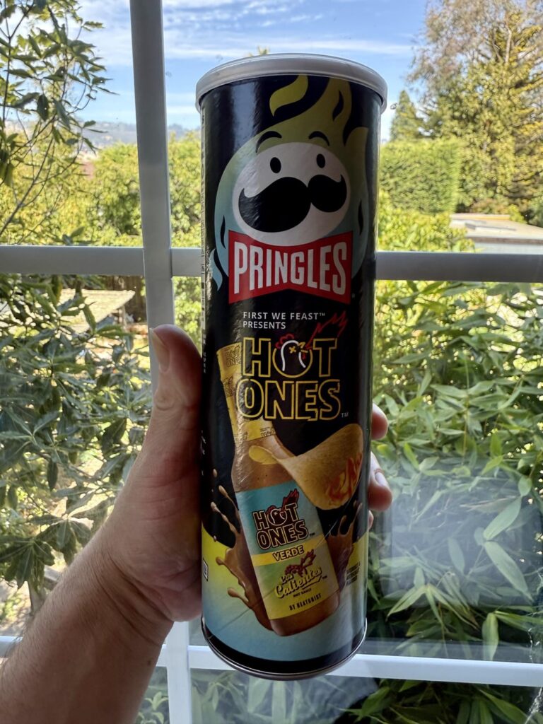 The chips are hotter than the sauce itself. Hands down my new favorite chip