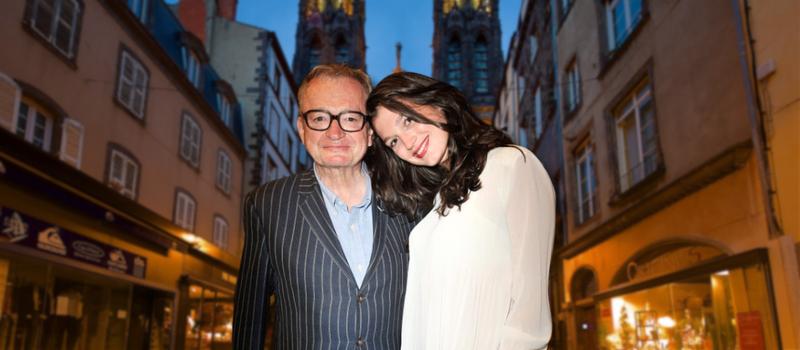 Jean-Luc Petitrenaud and his daughter embrace