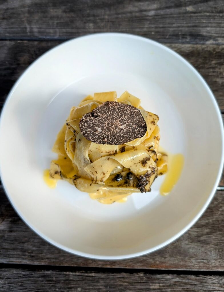 Fresh Pappardelle al Tartufo