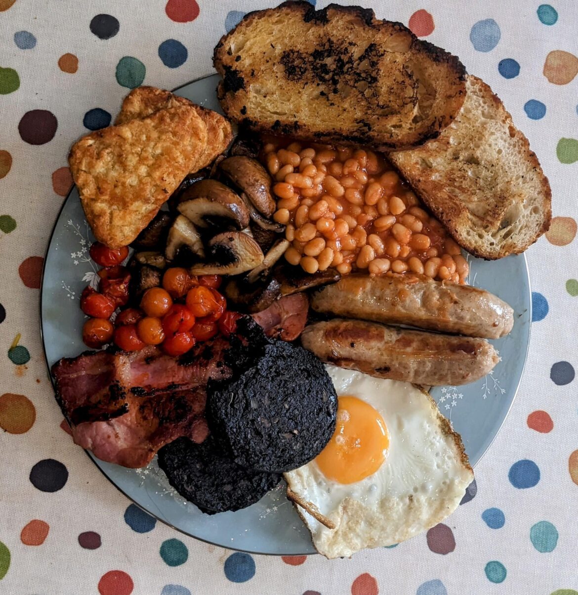 Still sweating after eating this bad boy.