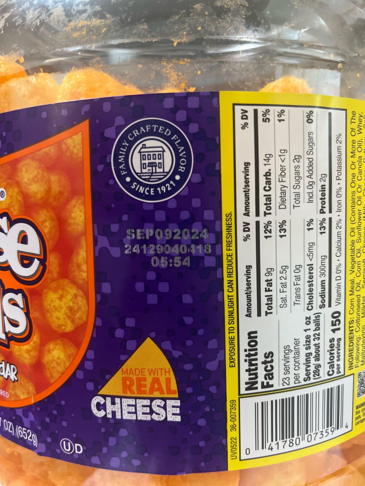 cheese balls have been sitting in my pantry for the past year but only a few have been eaten  can i still eat these?