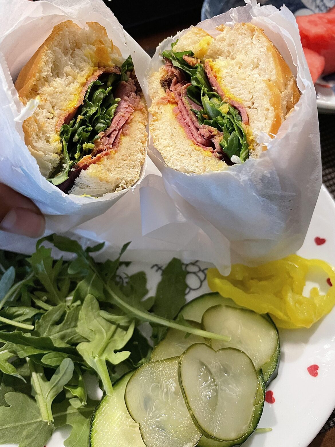 I could live off sandwiches.