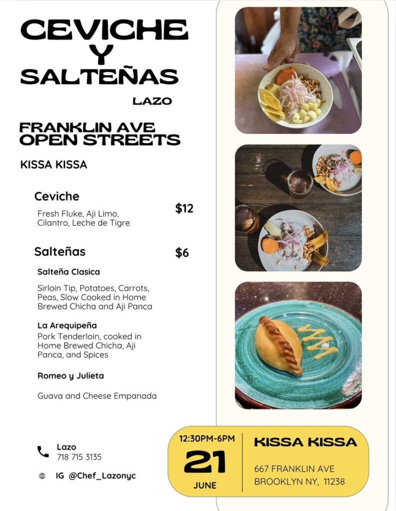 Tomorrow Peruvian Ceviche Y Salteñas Crown Heights Brooklyn