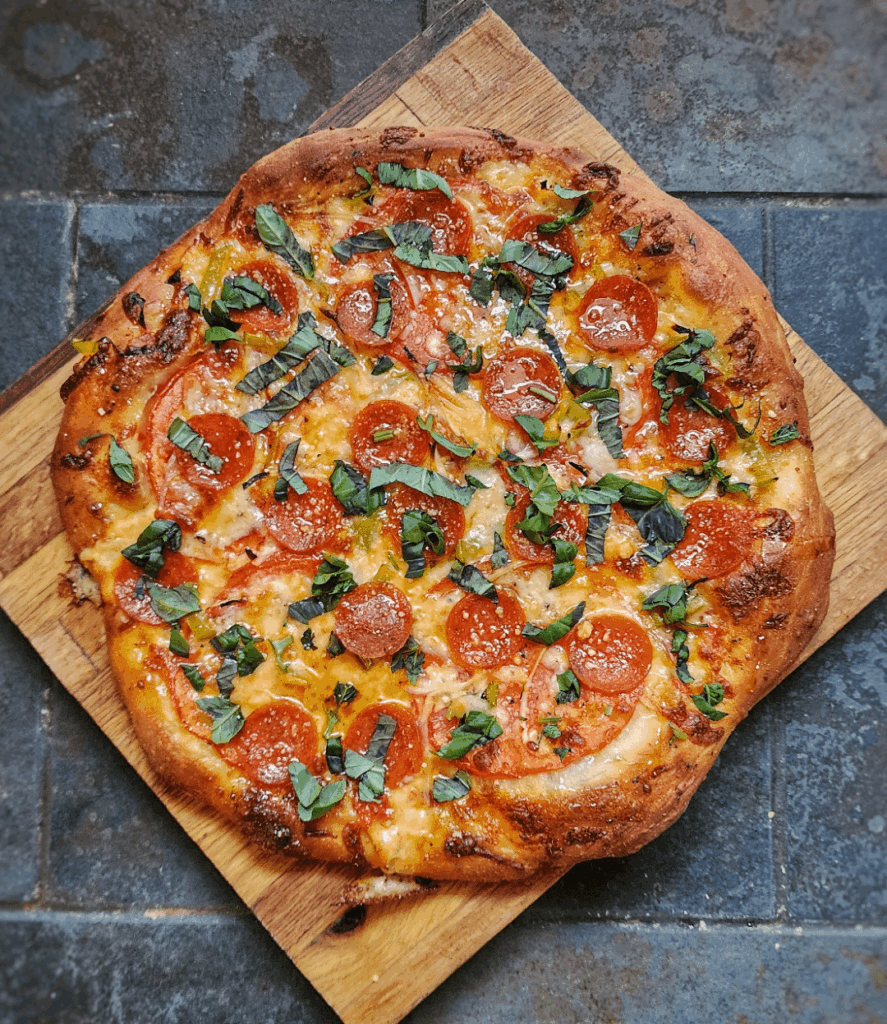 “Bee-sting” pizza – with a few modifications "Bee-sting" pizza - with a few modifications