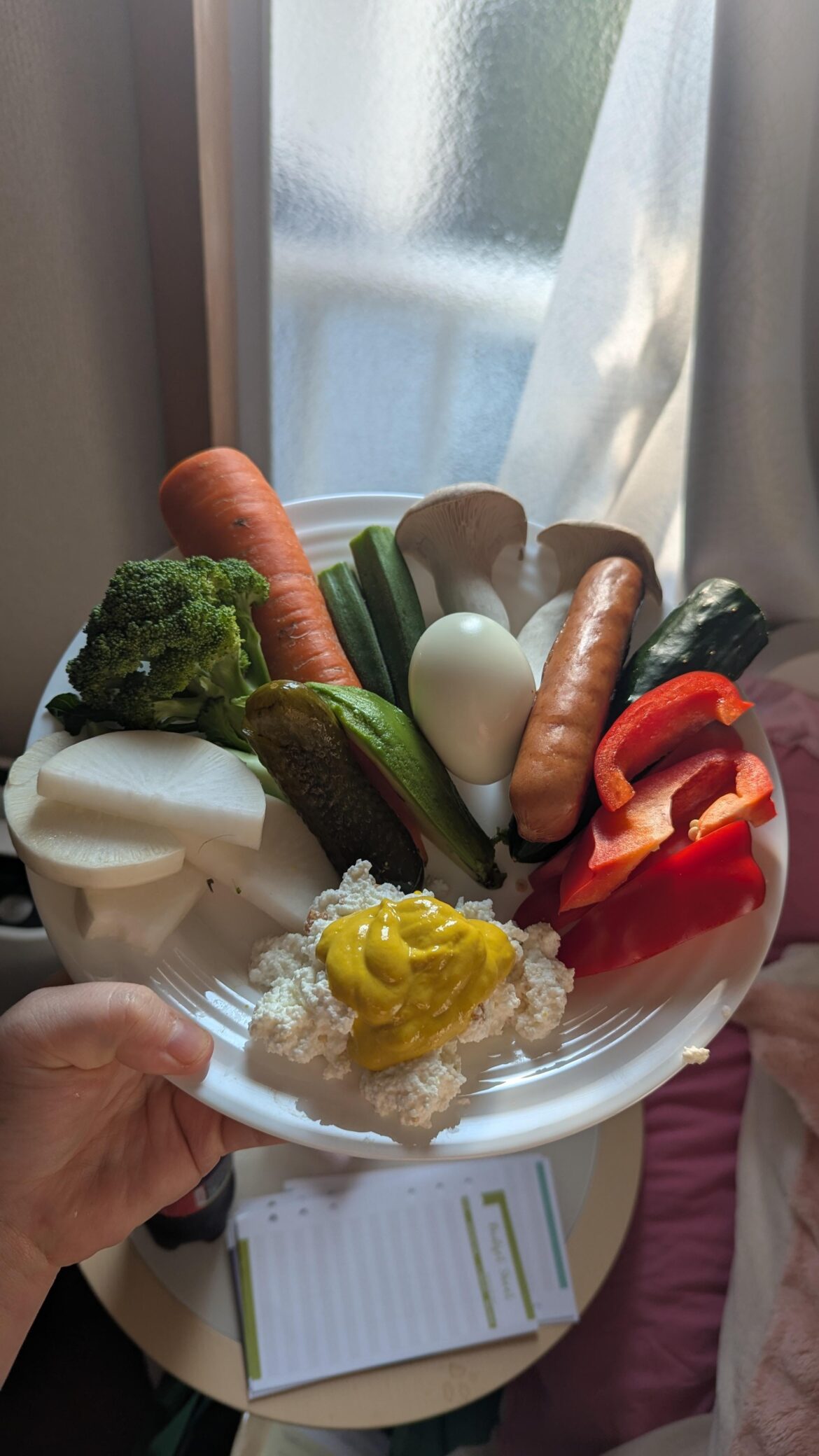 Tried the Tiktok viral "Tiffany Plate" today for the first time. 450cals and was struggling to eat again around supper time. This is my new go to for sure.