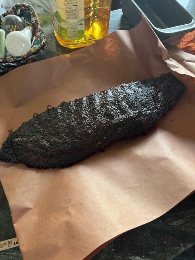 Still learning, St. Louis style ribs. Looking for criticism.