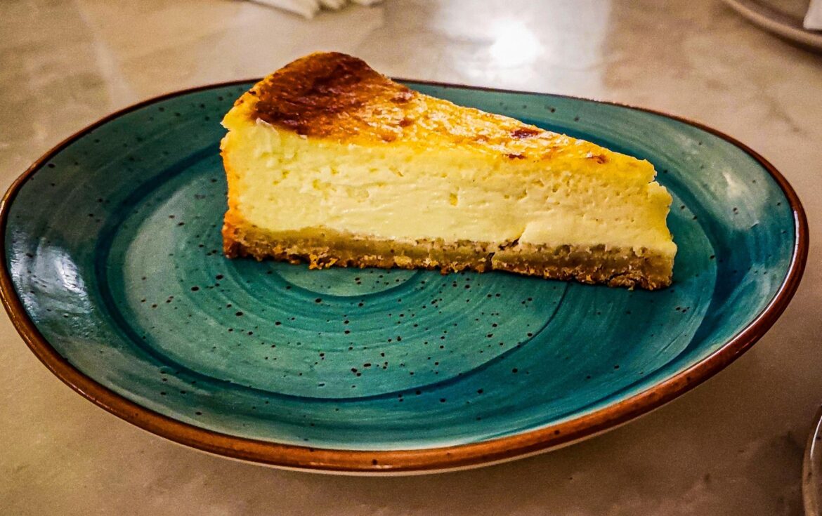 Basque Cheesecake.