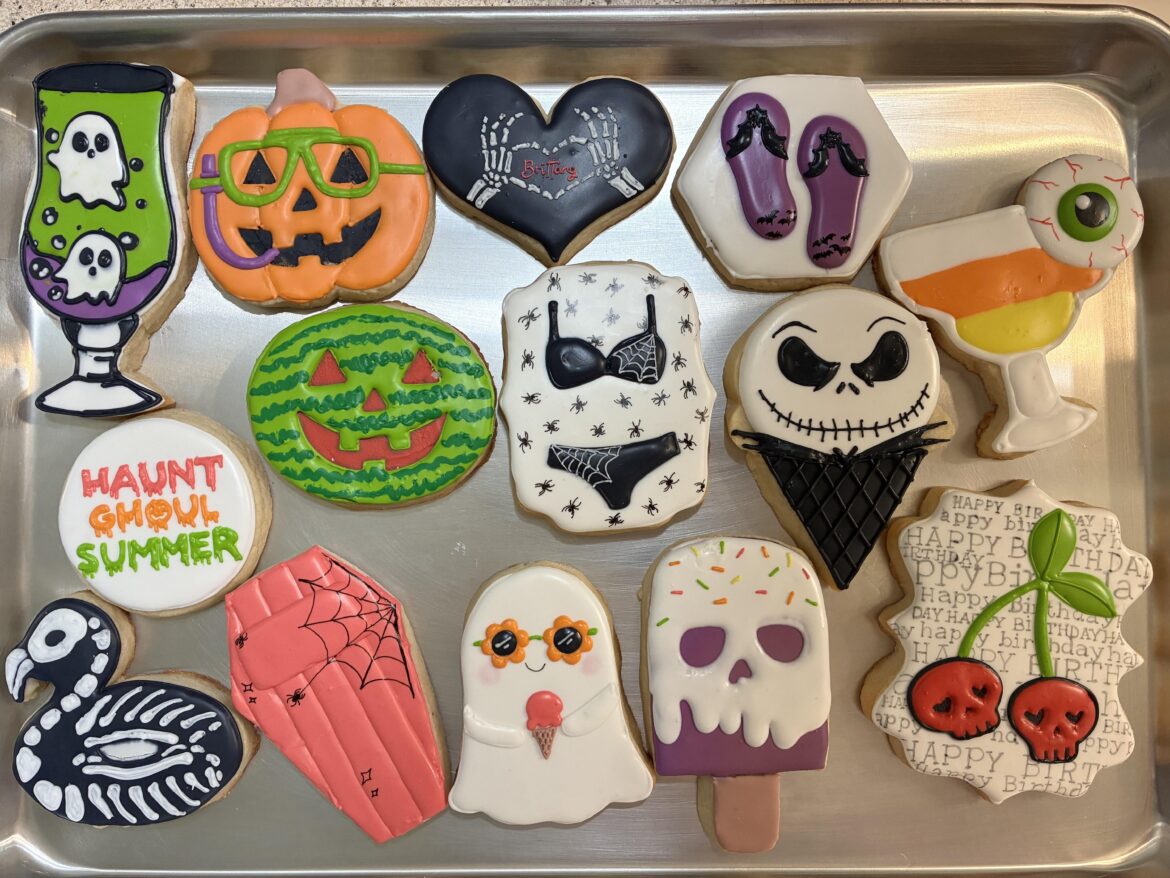 Summerween cookies