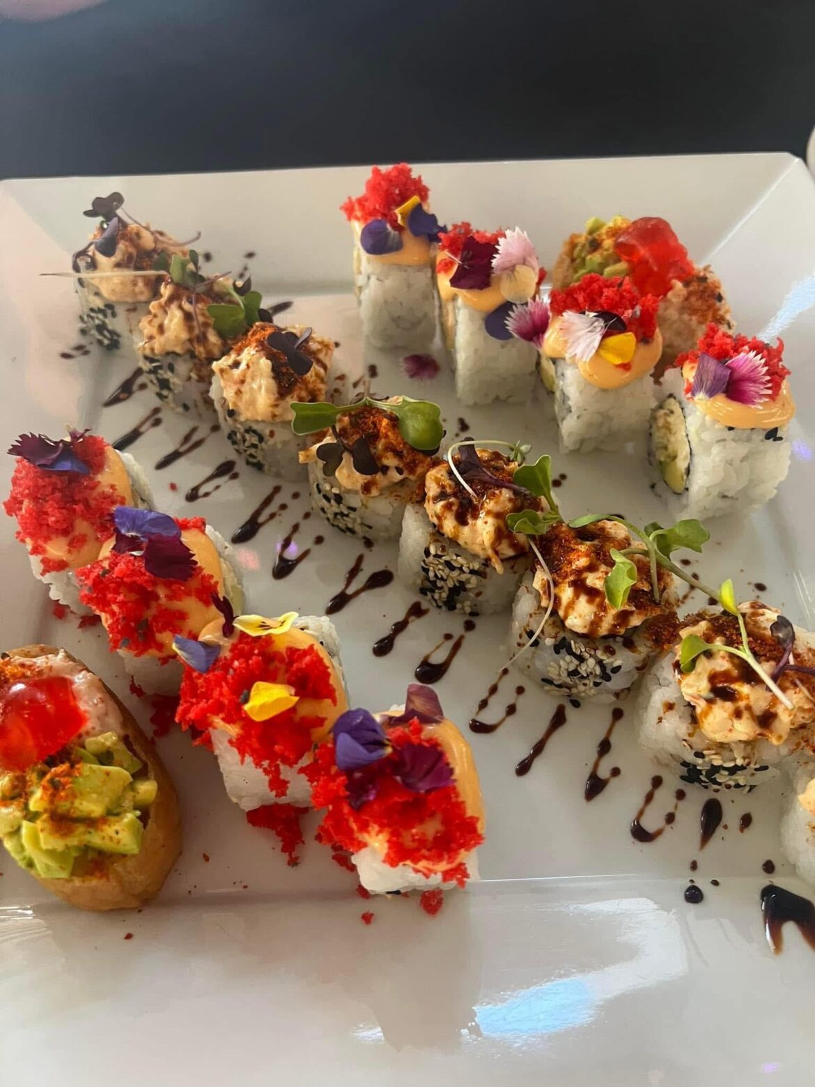 Never go wrong with sushi ❤️