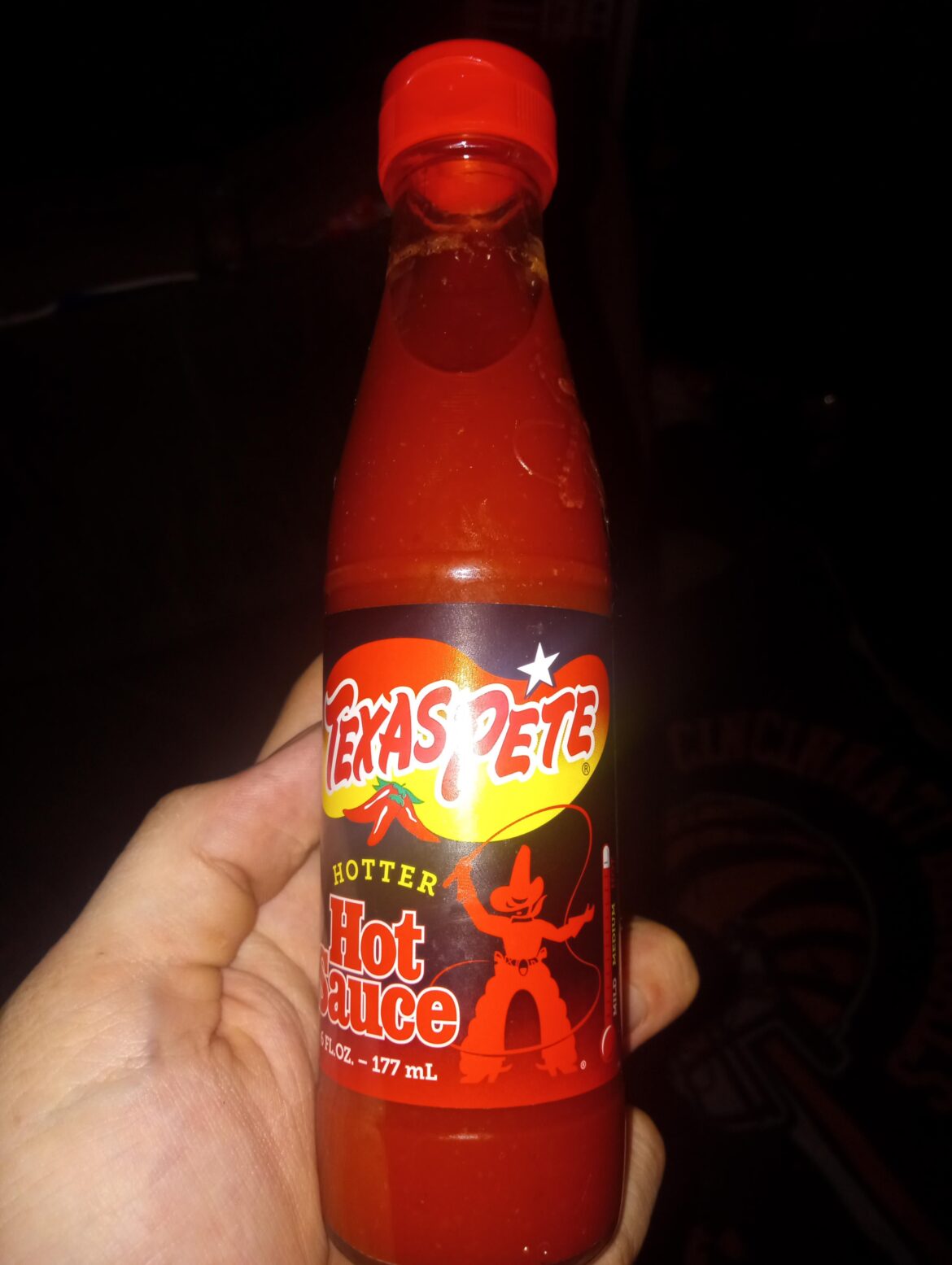 Texas Pete Hotter Hot Sauce, 2/10.