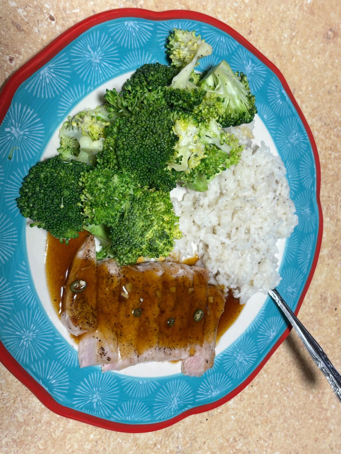 Sweet Ginger Pork Chops