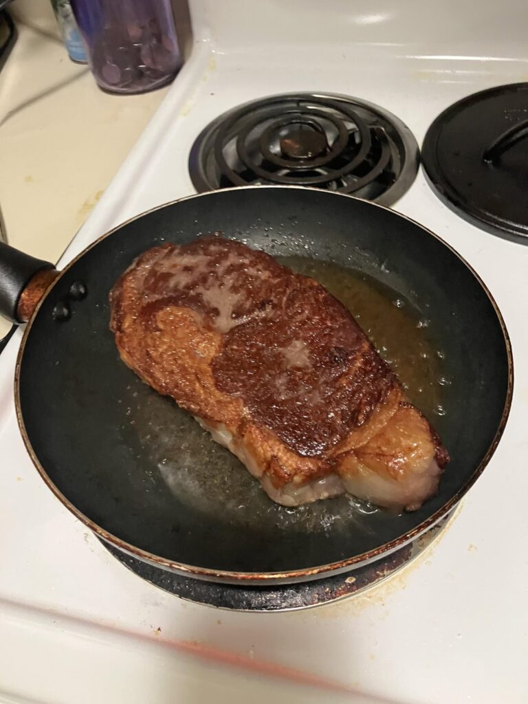 Solo steak night