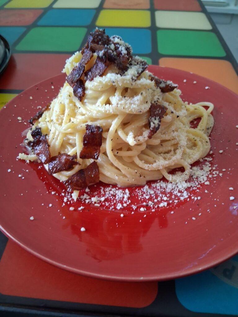 MY CARBONARA!!!! >:3