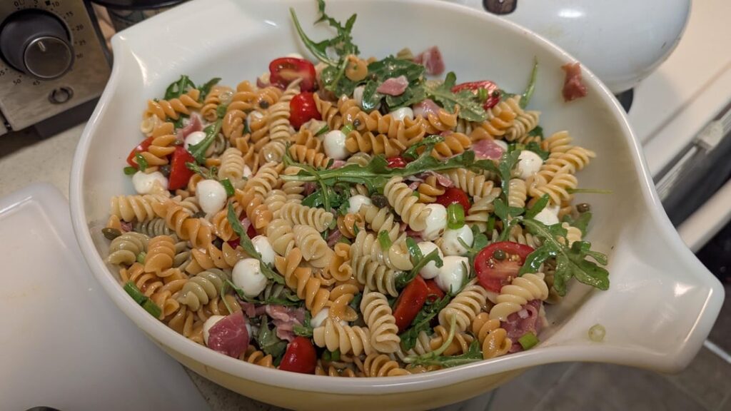 My go to pasta salad