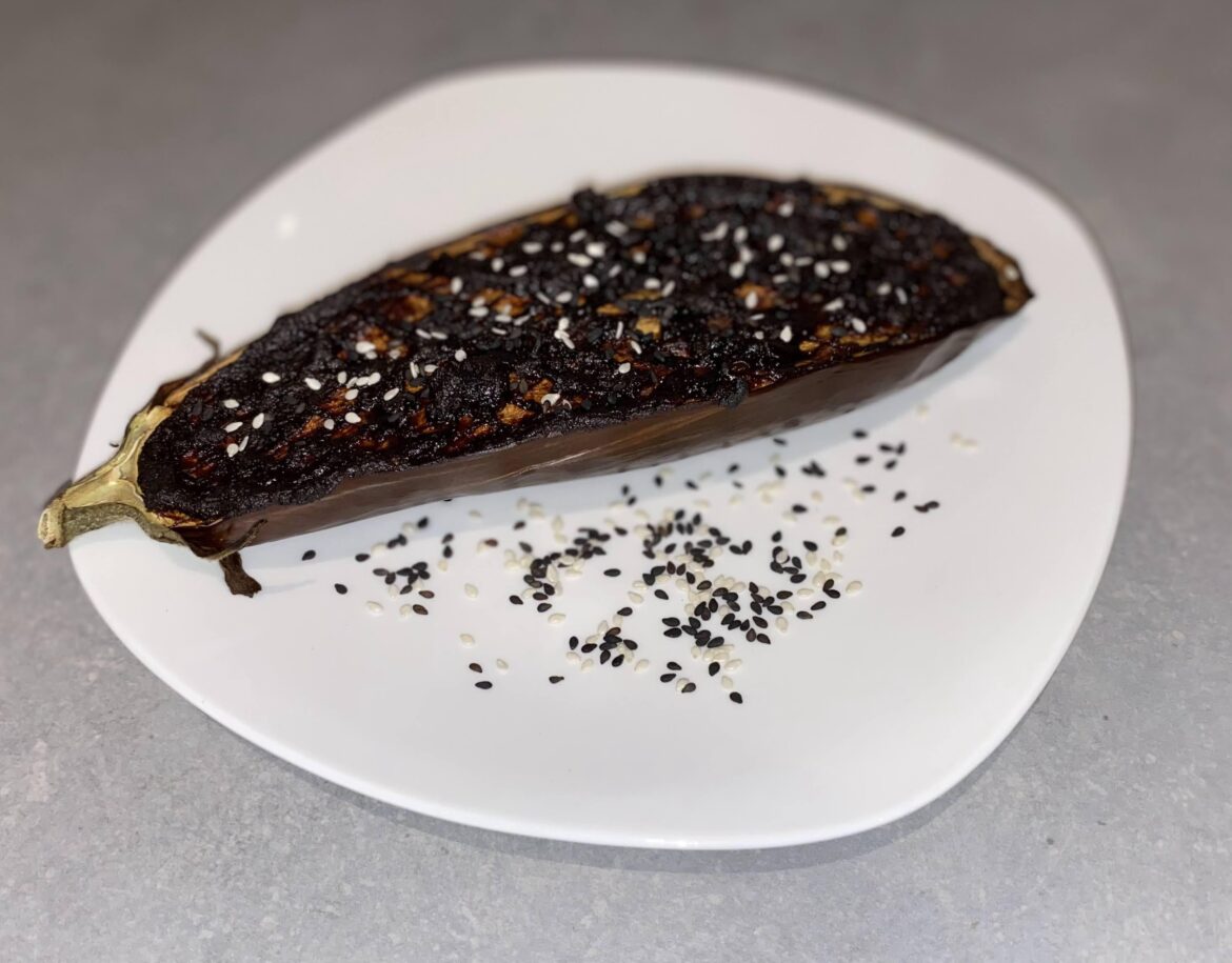 Miso Glazed Aubergine