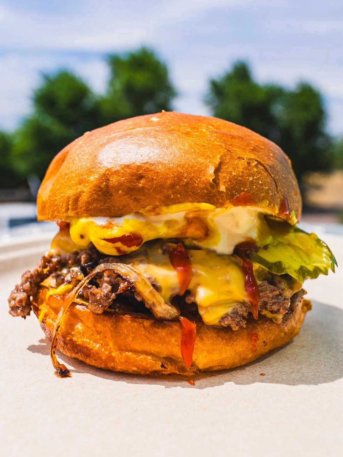 Double Smash w/Cheese💥