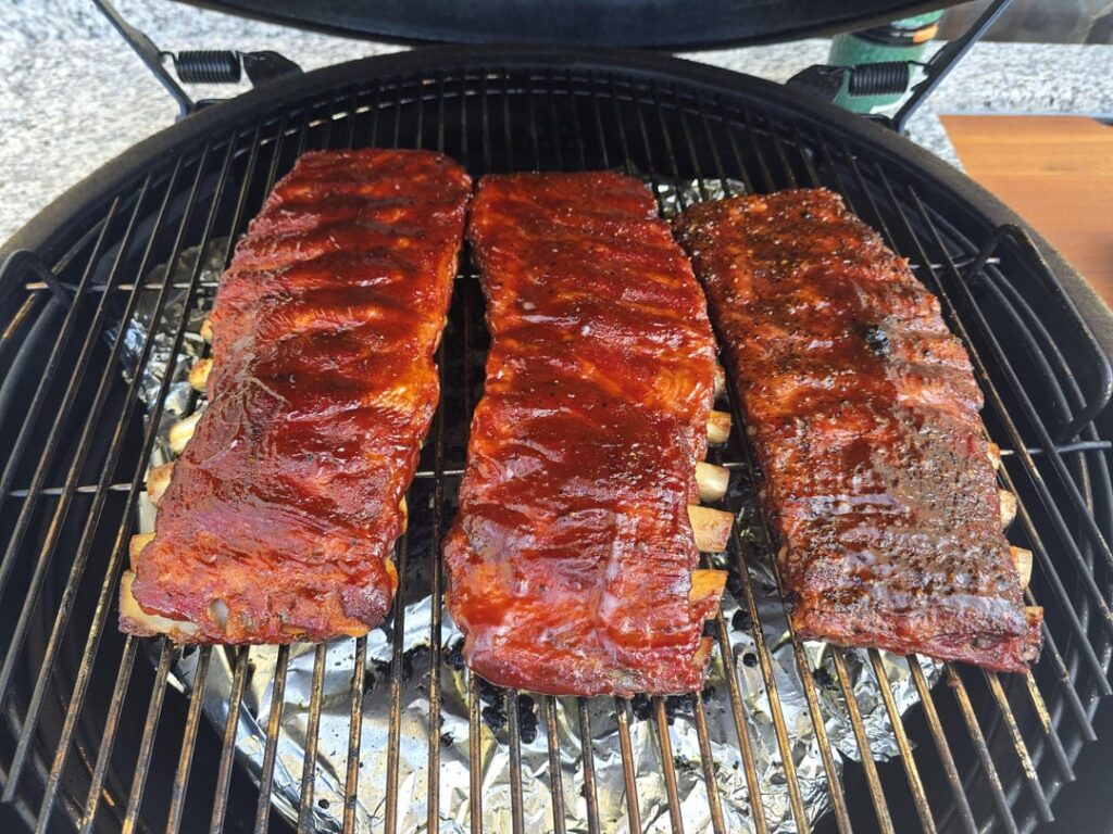 Finally! I've had a stretch of dry ribs over the past two times!
