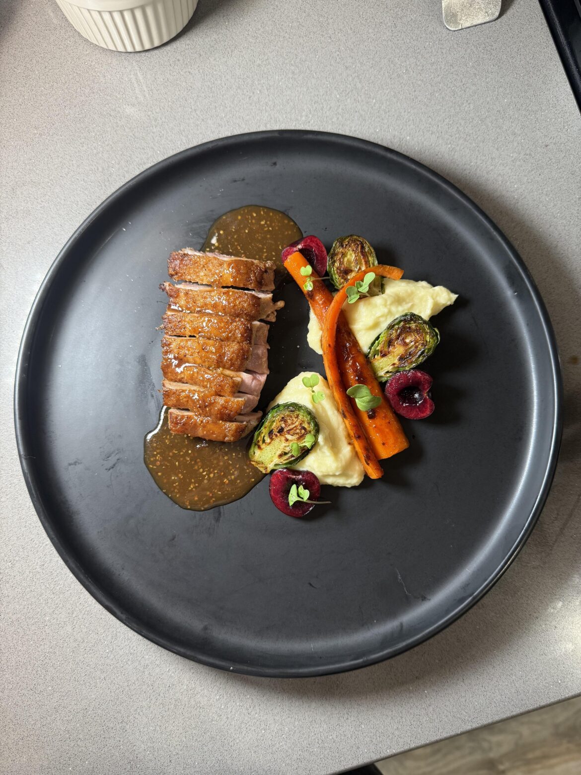 Duck breast made at home