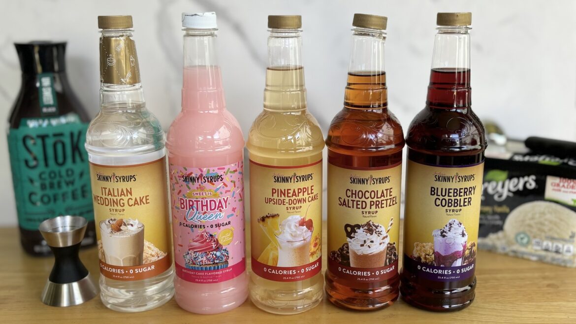 We Made Drinks With Jordan’s Skinny Mixes Desserts Collection, A Sweet Ideal For Fans Of Sugar-Free Syrups We Made Drinks With Jordan's Skinny Mixes Desserts Collection, A Sweet Ideal For Fans Of Sugar-Free Syrups