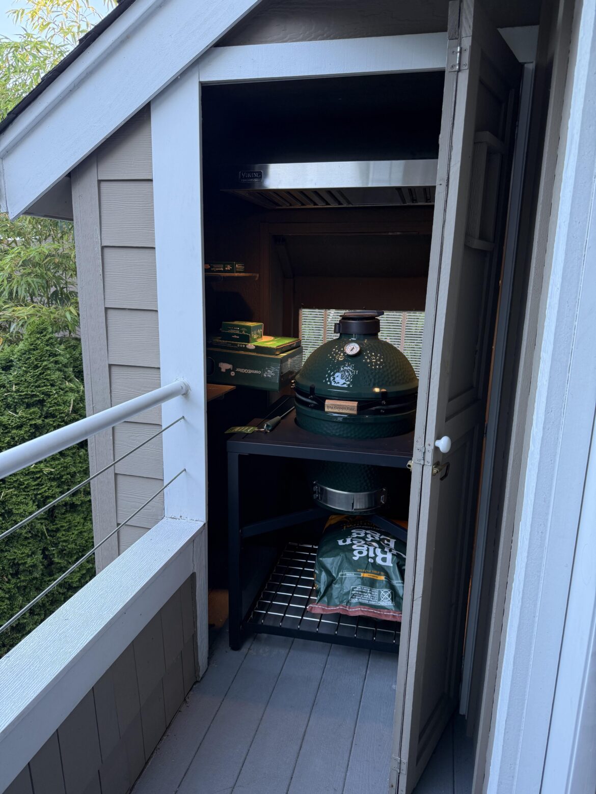 Fire safe egg shack Fire safe egg shack