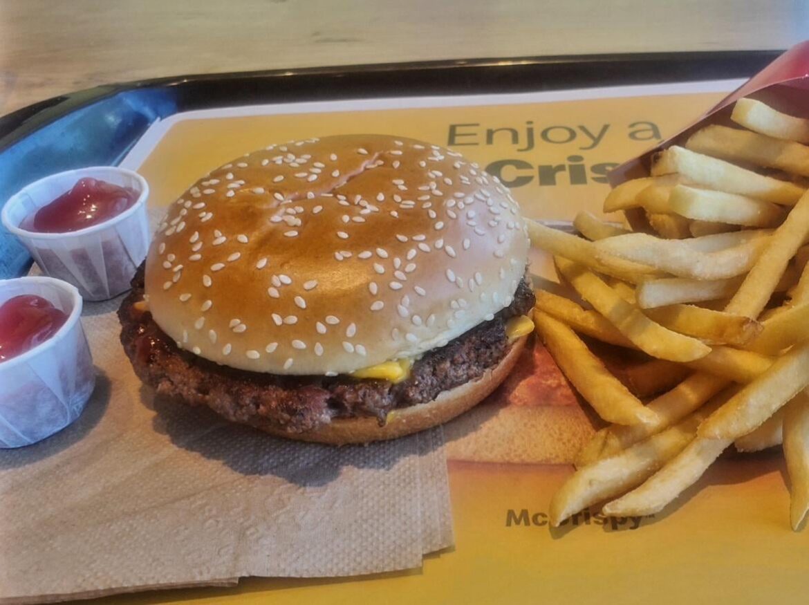 Good old McDonald's Quarter Pounder