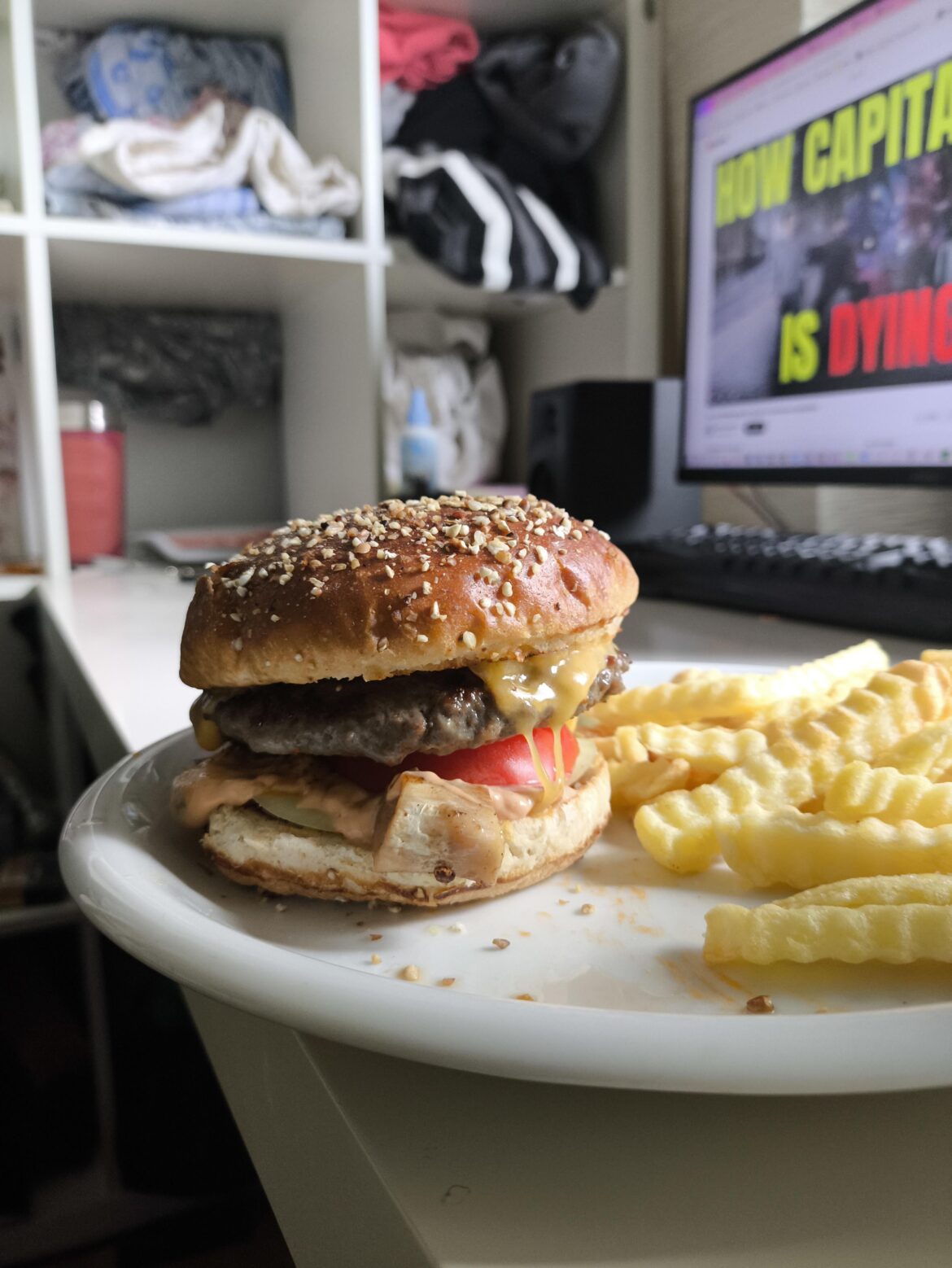 I made a burger