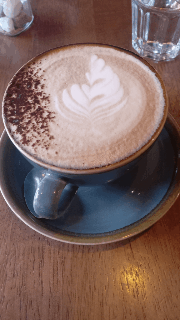 My Cappuccino from the Hudson Rooms