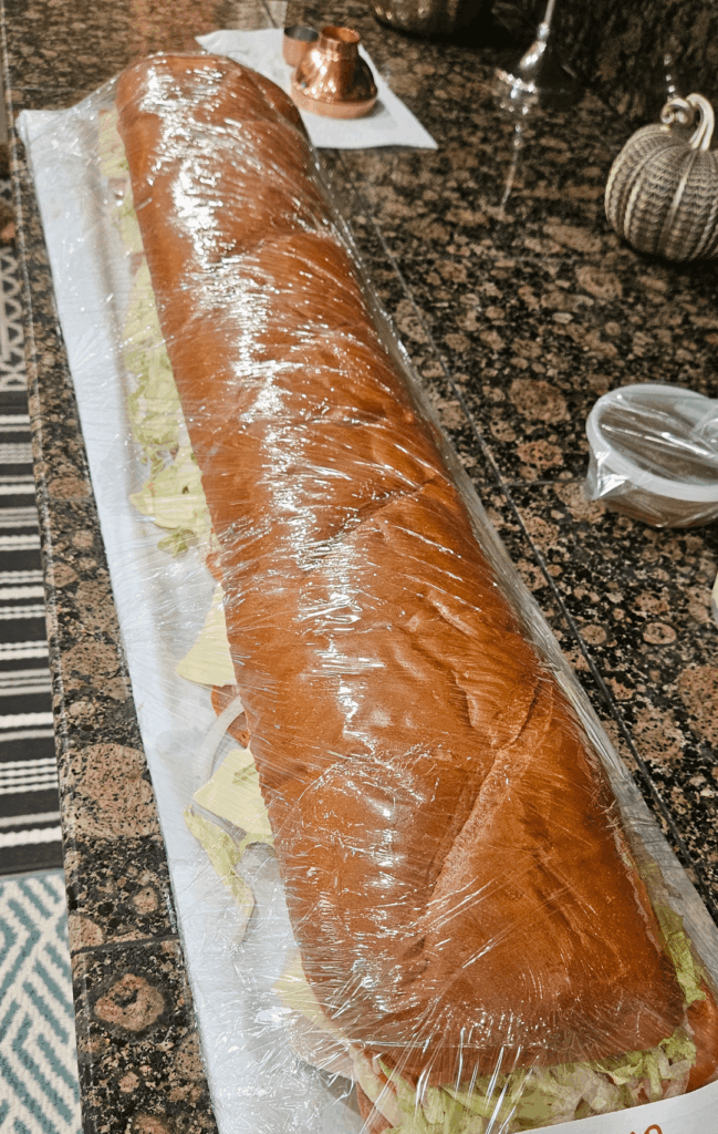 I ate an Italian sandwich