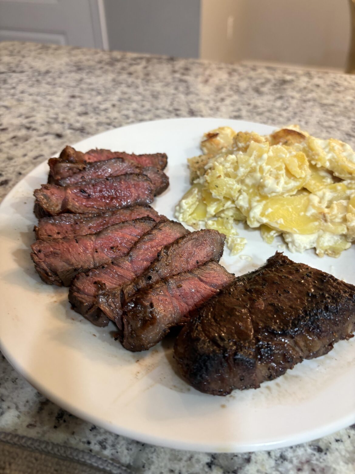 What do you guys think? Not the most experienced griller yet but this was delicious